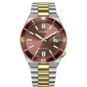 Reloj Citizen Tsuyosa Shore Auto 40mm bicolor esfera roja Reloj Citizen Tsuyosa Shore Auto 40mm bicolor esfera roja