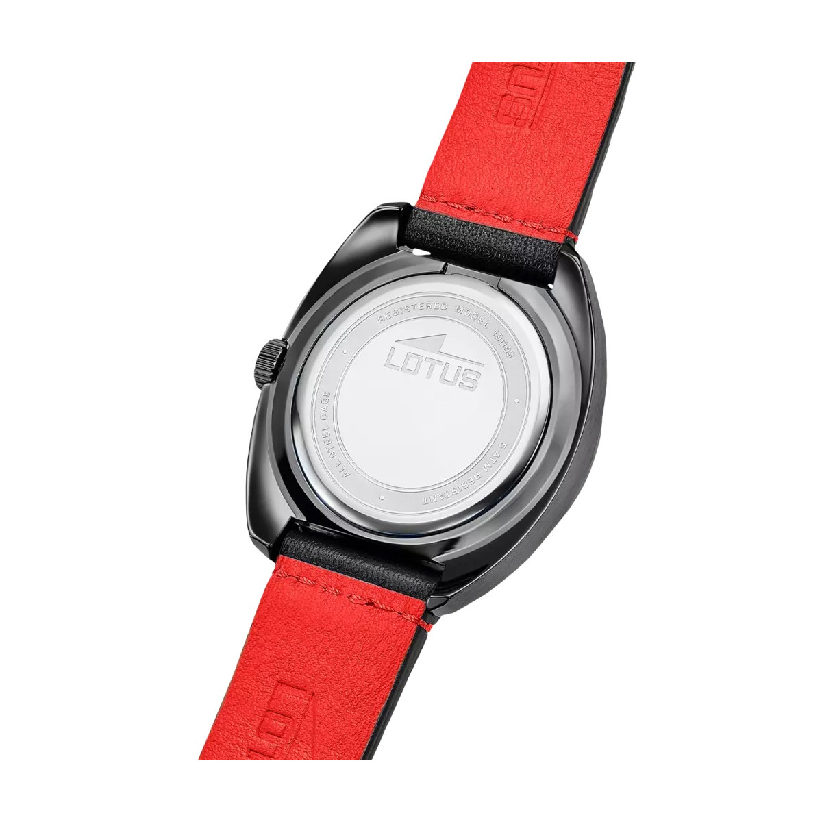 Reloj Lotus Pulse negro y rojo 40mm