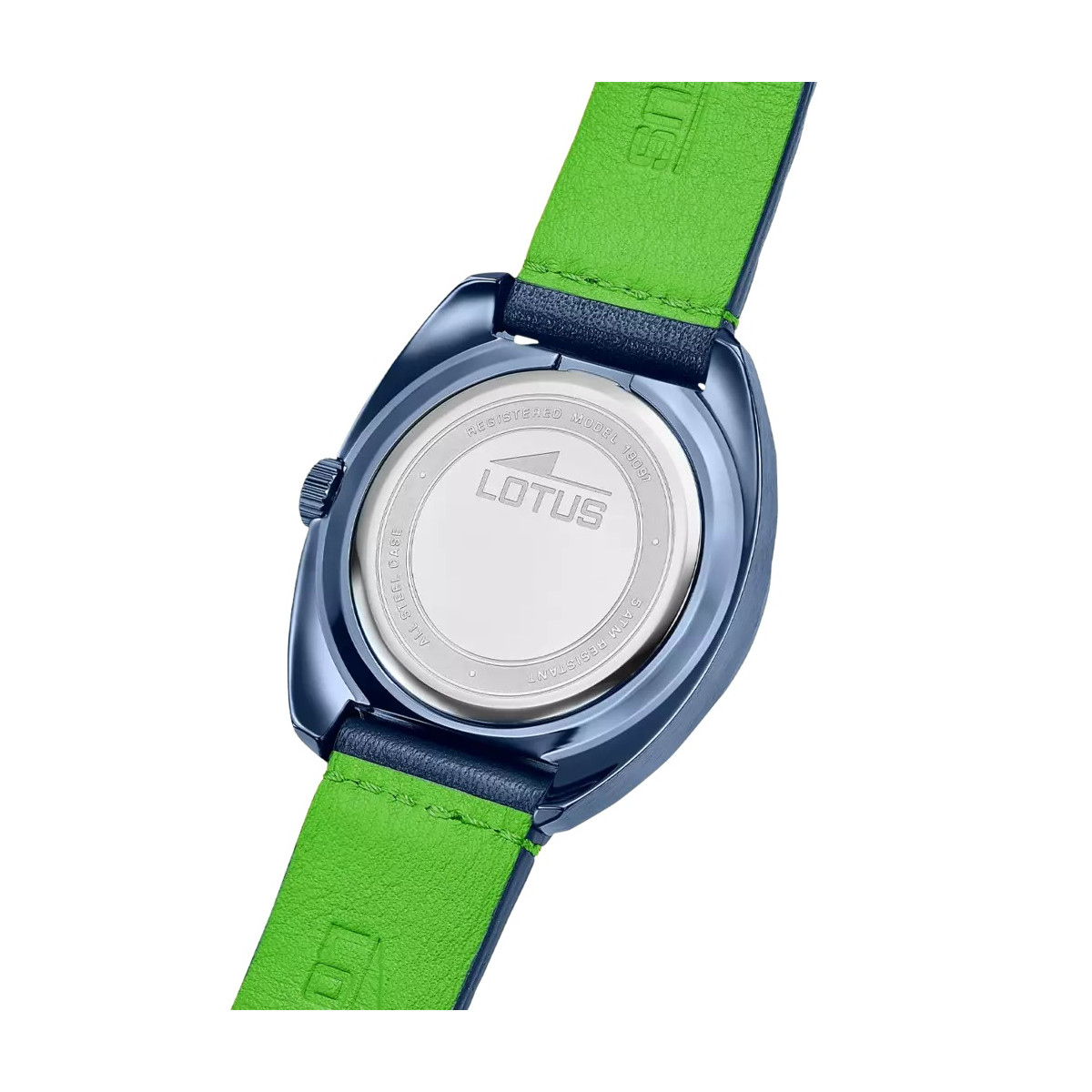 Reloj Lotus Pulse negro y verde 40mm