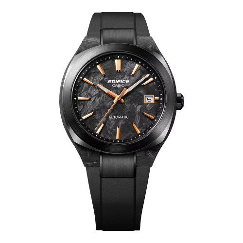 Reloj Casio Edifice Auto caja resina correa caucho