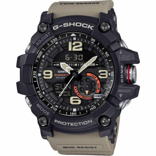 Reloj Casio G-Shock Master of G Mudmaster correa beig