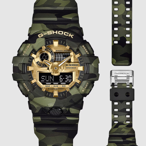 Reloj Casio G-Shock Anadigi camuflage