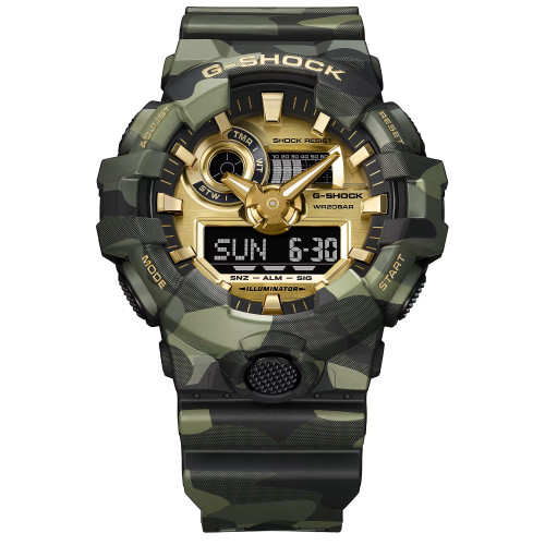Reloj Casio G-Shock Anadigi camuflage