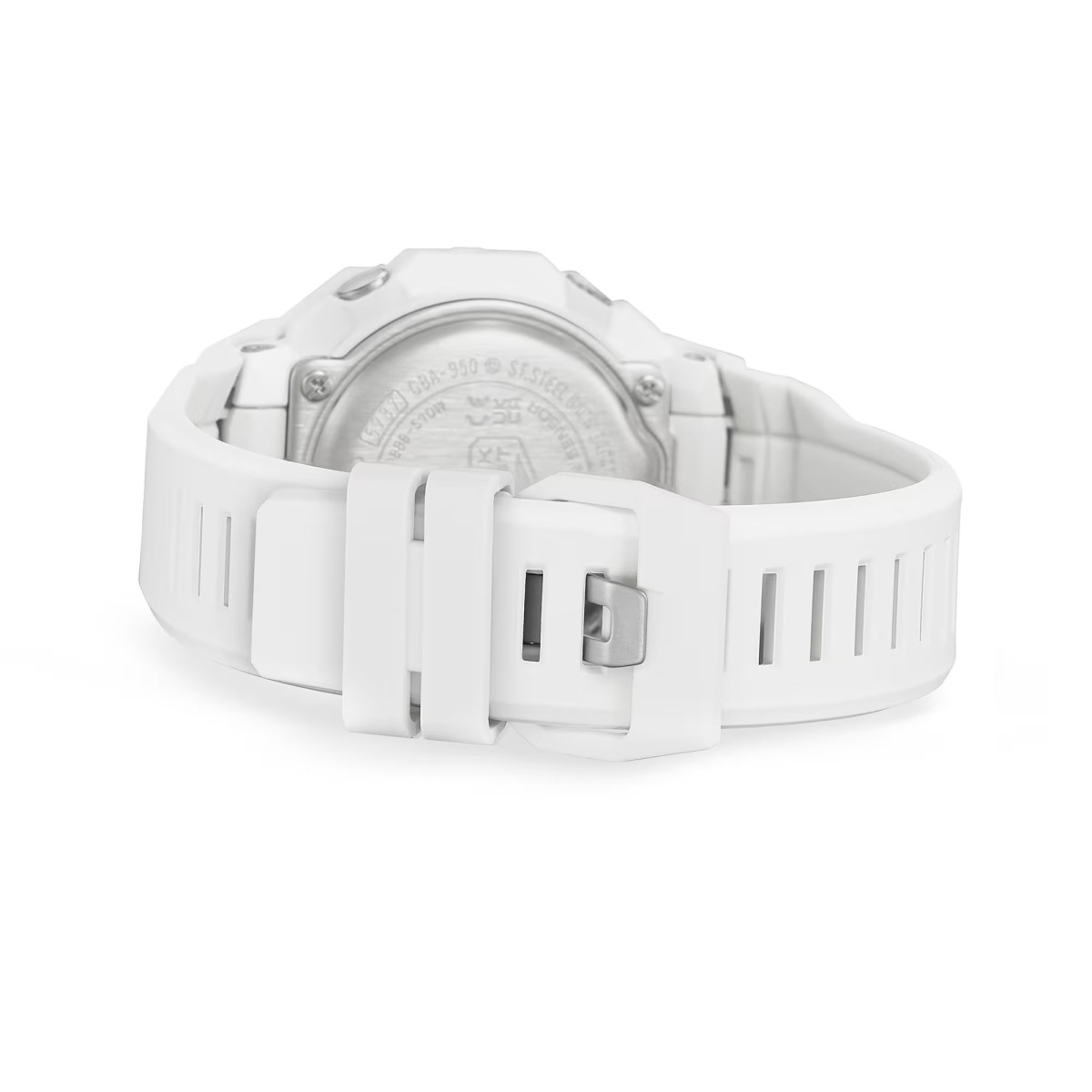 Reloj Casio G-Shock Basic Series G-SQUAD color blanco y esfera azul