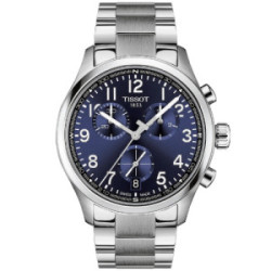 Reloj Tissot Chrono L 42mm esfera azul para hombre y mujer