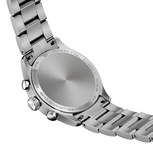 Reloj Tissot Chrono L 42mm esfera azul para hombre y mujer