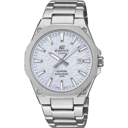 Reloj Casio Edifice para caballero esfera azul con textura