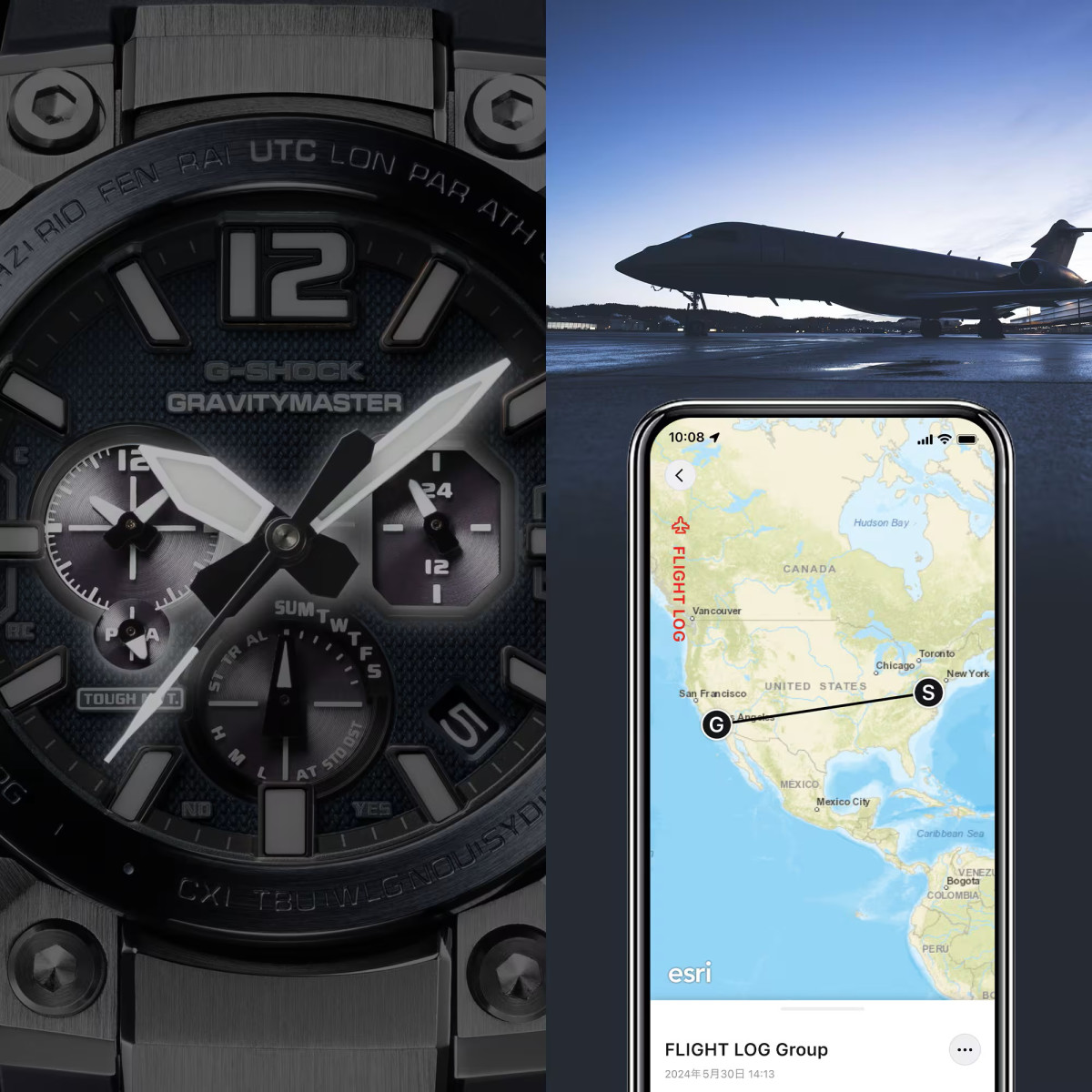 Reloj Casio G-Shock Master of GravityMaster esfera azul marino