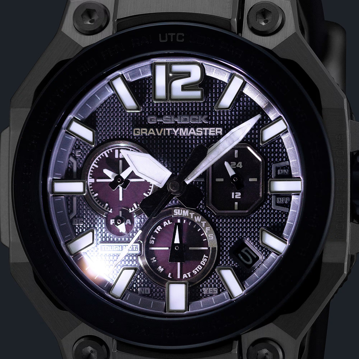 Reloj Casio G-Shock Master of GravityMaster esfera azul marino