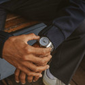 Reloj Casio Edifice para caballero esfera azul con textura