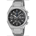 Reloj Casio Edifice Crono Solar 38.5mm esfera gris
