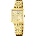 Set reloj Lotus para mujer 2Gether IP dorado 26x26mm con pulsera de acero dorado Set reloj Lotus para mujer 2Gether IP dorado 26x26mm con pulsera de acero dorado
