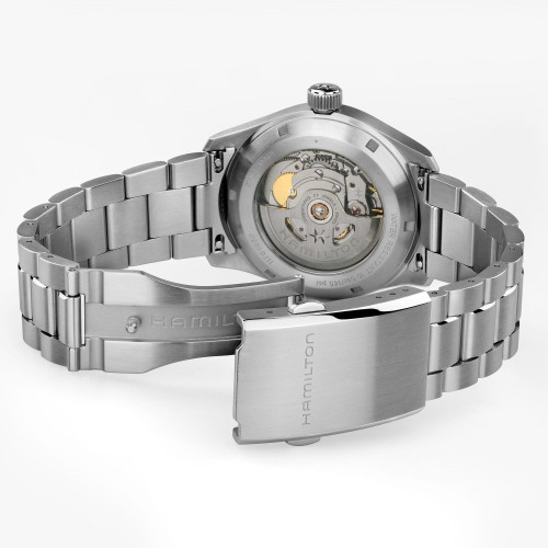 Reloj Hamilton Khaki Field Murph Auto 38mm esfera azul degradada