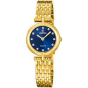 Reloj de mujer Festina Mademoiselle dorado 26mm esfera azul intenso con circonitas Reloj de mujer Festina Mademoiselle dorado 26mm esfera azul intenso con circonitas