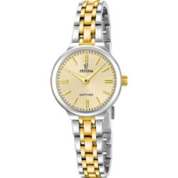 Reloj de mujer Festina Mademoiselle bicolor 26mm esfera champán