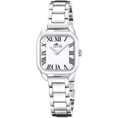 Set reloj Lotus Together para mujer esfera gris 26x26mm con pulsera de acero
