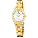 Set reloj Lotus para mujer 2Gether IP dorado 26mm esfera nácar con pulsera de acero dorado Set reloj Lotus para mujer 2Gether IP dorado 26mm esfera nácar con pulsera de acero dorado