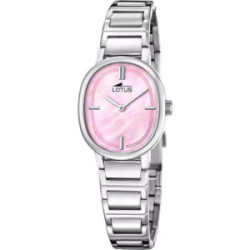 Reloj Lotus 2gether para mujer ovalado esfera de nácar rosa
