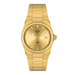 Reloj Tissot PRX 34mm IP dorado