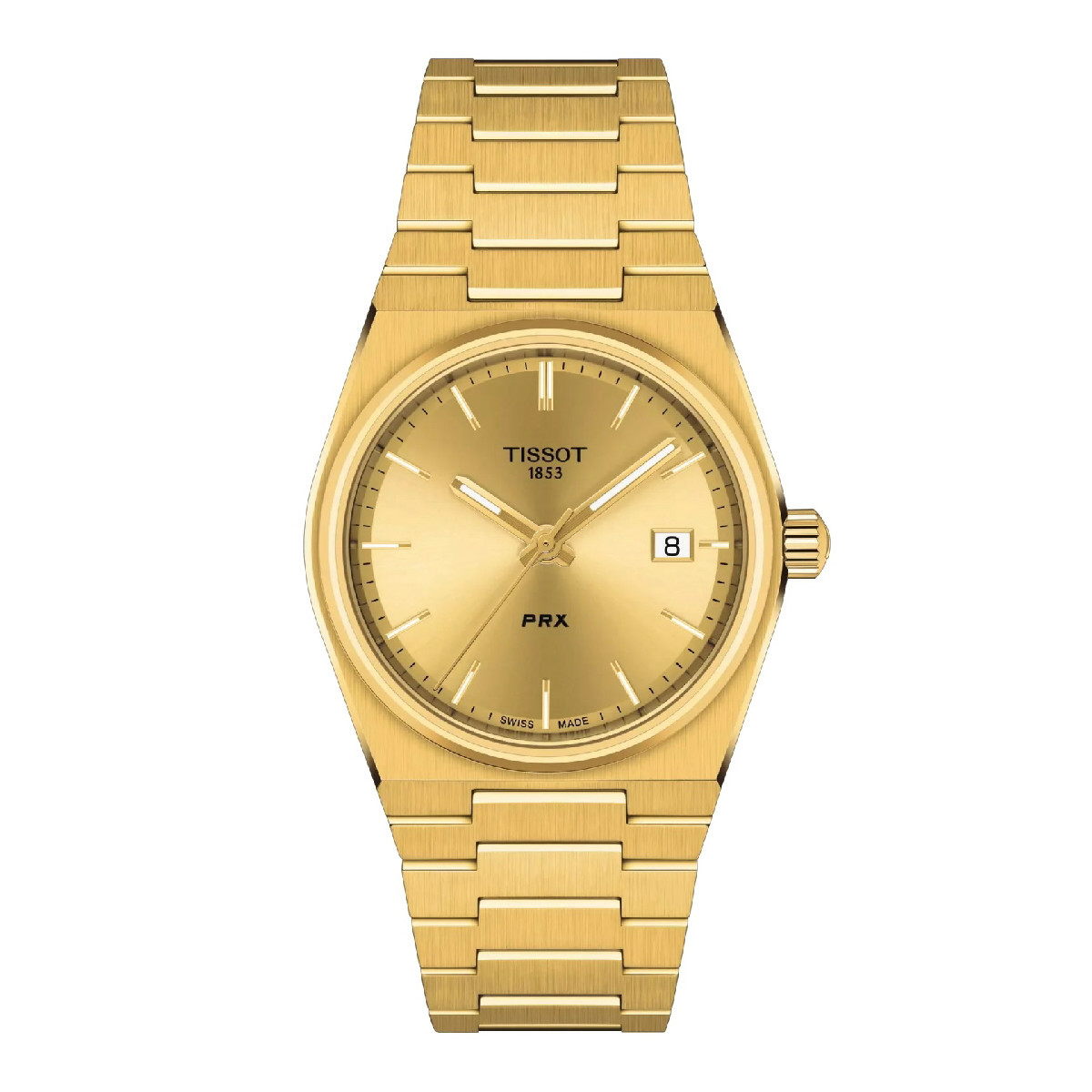 Reloj Tissot PRX 34mm IP dorado