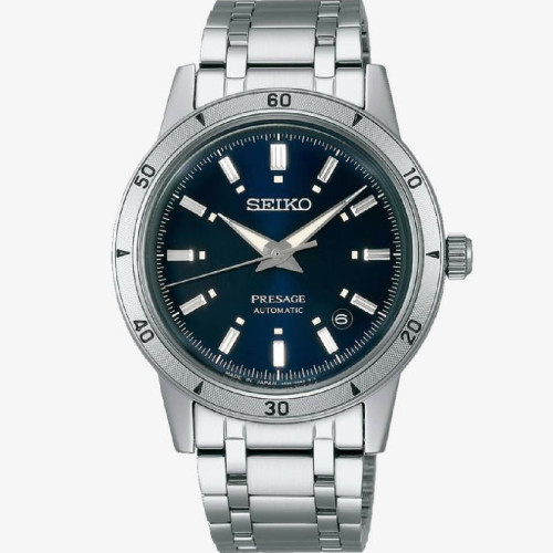 Reloj Seiko Presage Style 60's 4R35 esf azul 39mm