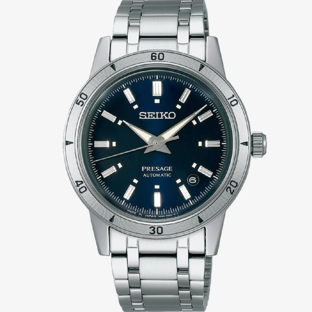 Reloj Seiko Presage Style 60's 4R35 esf azul 39mm