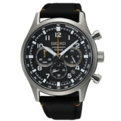 Reloj Seiko Crono Neo Sport 43mm esfera negra