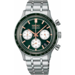 Reloj Seiko Crono Neo Sport esfera verde 38.5mm