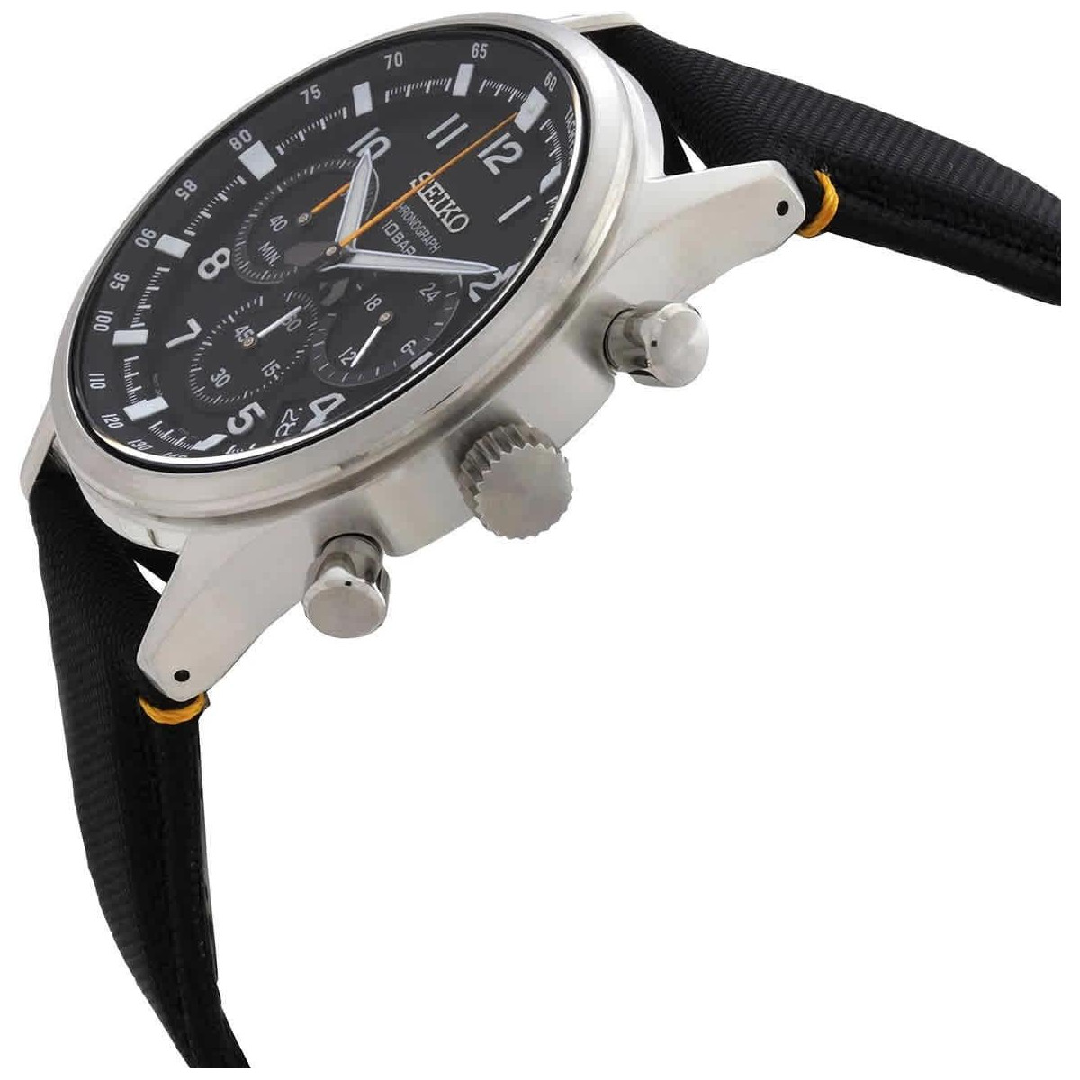 Reloj Seiko Crono Neo Sport 43mm esfera negra