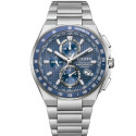 Reloj Citizen SuperTitanium Crono Radiocontrolado esfera azul 42mm