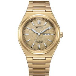 Reloj Citizen EcoDrive Super Titanium dorado 40mm