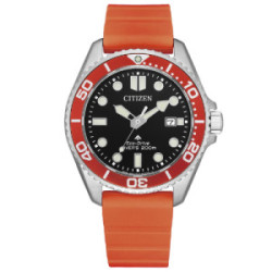Reloj Citizen Ecodrive Diver’s Eco Drive 200 41mm naranja