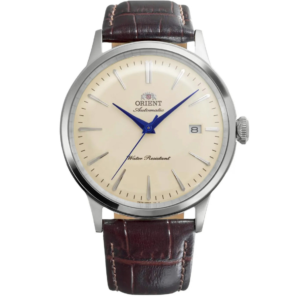 Reloj Orient Bambino auto para hombre 41mm esfera marfil