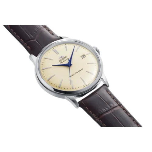 Reloj Orient Bambino auto para hombre 41mm esfera marfil