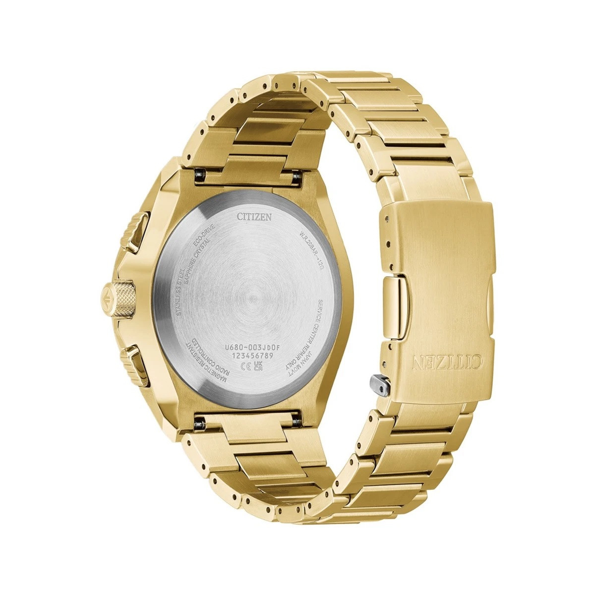 Reloj Citizen Skyhawk Dorado Eco Drive 50 Aniversario de la colección Radiocontrol