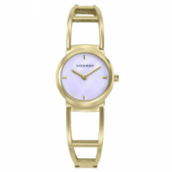 Reloj Viceroy Air para mujer dorado 24mm esfera blanca