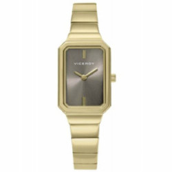 Reloj Viceroy Chic para mujer dorado 21x36mm esfera visón