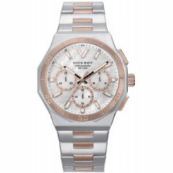 Reloj Viceroy crono Magnum 41mm esfera gris plata