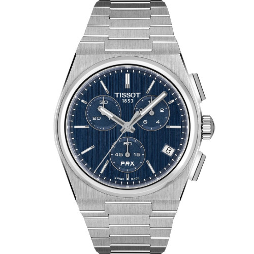 Reloj Tissot PRX Cronógrafo 41 esfera azul