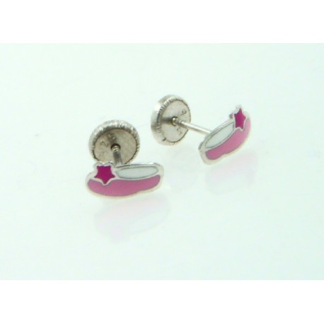 Pendientes plata 925 infantiles