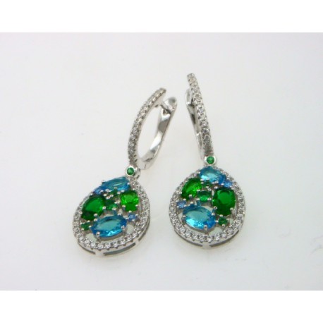 Pendientes plata 925