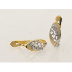 Pendientes oro 750 infantiles