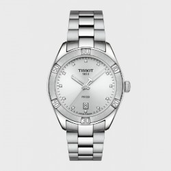 Reloj Tissot PR100 Sport Chic con brillantes